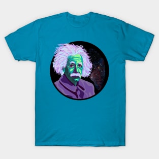 Einstein in Harmony with the Cosmos T-Shirt